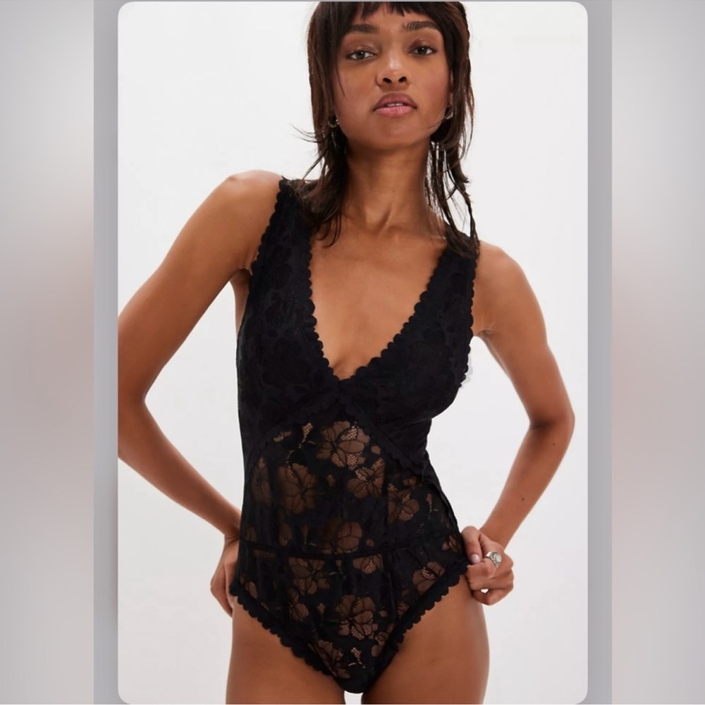 Free People dream of me bodysuit size L - Picture 3 of 15